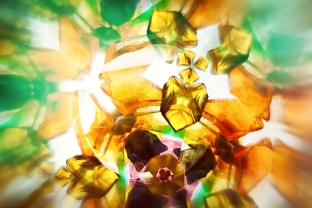 Kaleidoscopic pattern の写真素材