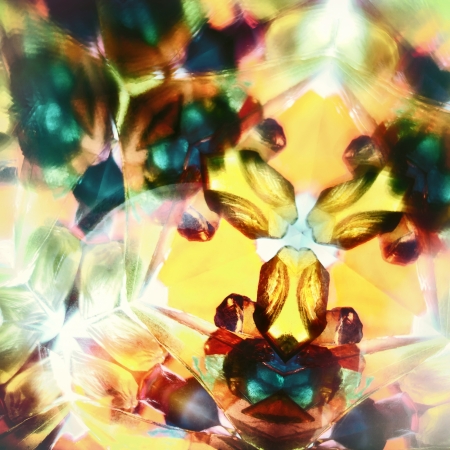 Kaleidoscopic pattern の写真素材