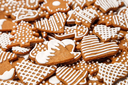 Gingerbread cookiesの写真素材