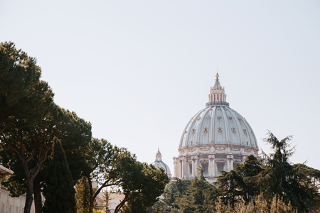 View at Basilica of Saint Peter,Vatican.のeditorial素材