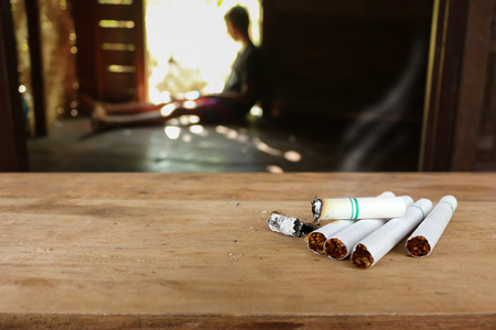 The concept of drug problems in youth.の写真素材