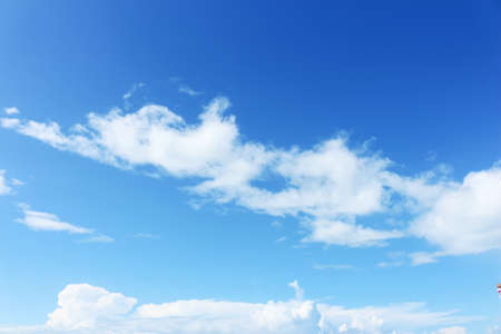 Beautiful sky over the sea.