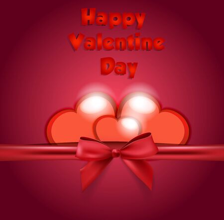 Greeting card valentine's dayのイラスト素材