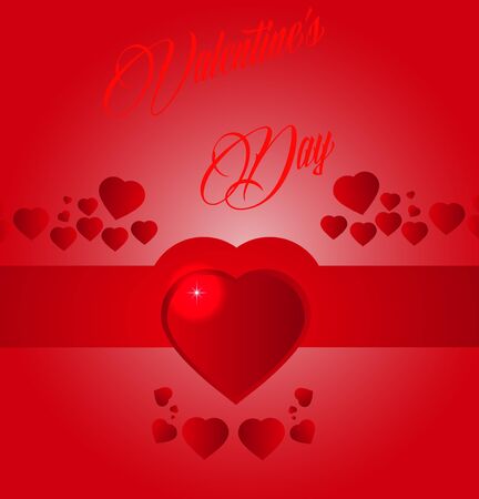 Happy valentine's dayのイラスト素材