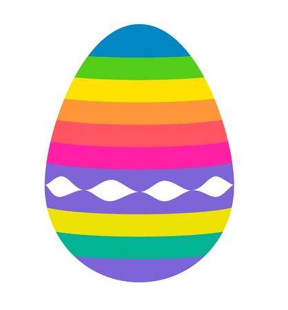 Colorful easter eggsの写真素材