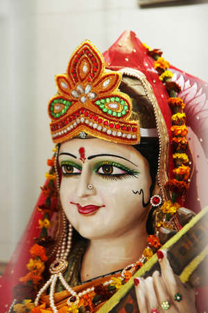 Goddess Durga, Goddess Durga for Durga Puja Festivalの写真素材