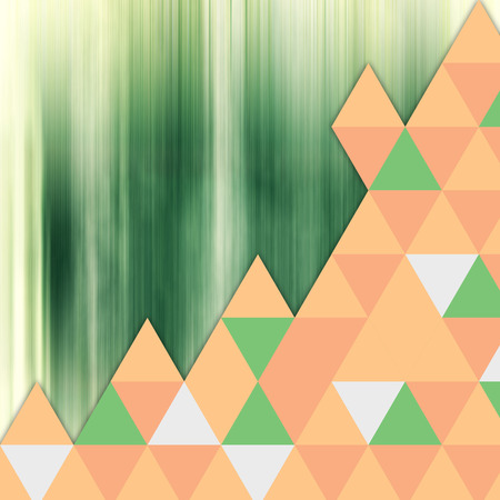 Triangle  on  abstract  background
