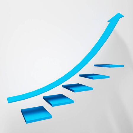 Business graphの写真素材