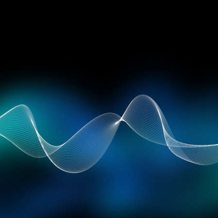 abstract line curveの写真素材