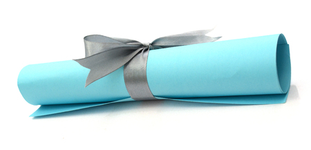 Diploma tied ..の写真素材
