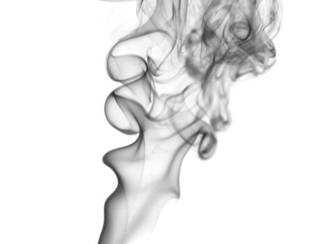 Photo of abstract smoke black-whiteの写真素材