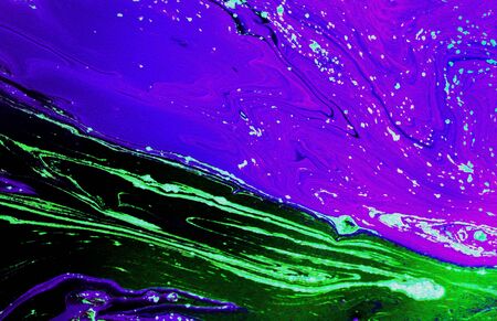 Traditional Ottoman Turkish marbling art patterns as abstract colorful background