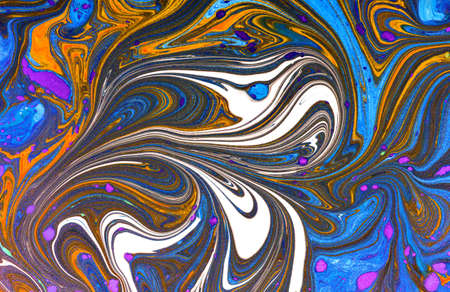 Beautiful contemporary painting. Abstraction. Unique hand painted image for creative design of...