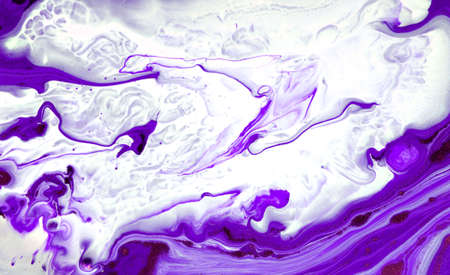 Colorful marble background.Mixed polishes-yellow, pink, blue and purple.Colorful marble...