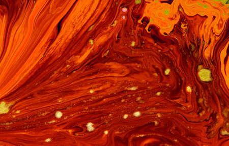 Golden Marble background with paint splashes texture
