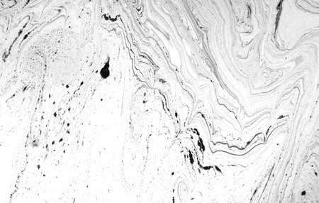 Black and white creative abstract hand painted background, marbl