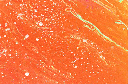 Purple marbling pattern. Golden marble liquid texture.