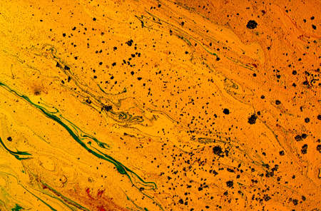 Traditional Ottoman Turkish abstract marbling art patterns as background