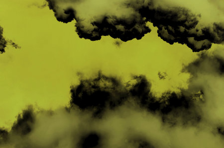 Green and red marbling pattern. Gold marble liquid texture.の写真素材