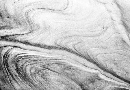 Distressed halftone grunge black and white vector texture -texture of concrete floor background for creation abstractの写真素材