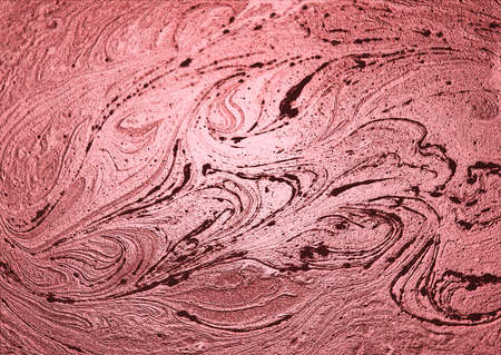 Marble abstract acrylic background. Marbling artwork texture. Agate ripple pattern. Gold powder.の写真素材