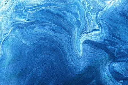 Blue and White Water Paint Background