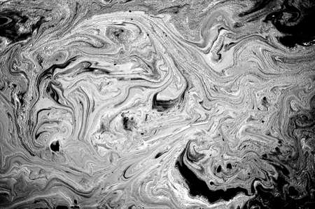 Black and white dark abstract watercolor background for textures backgrounds and web banners designの写真素材
