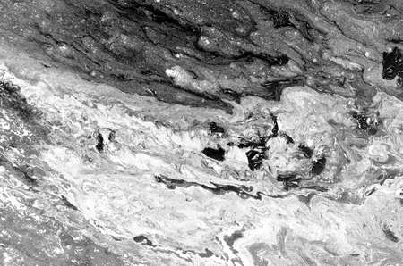 Monochrome abstract pattern. Marble imitation background.