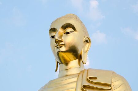 Buddha is located at Ban Krut Thailand.の写真素材