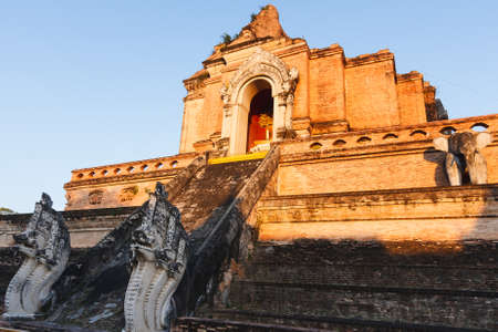 The old castle in Asia-Thailand, here is a famous historical castle for more than 100 years.のeditorial素材