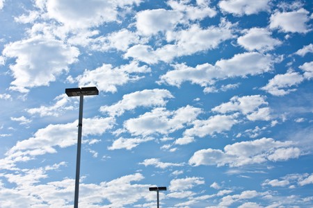 Parking Lightの写真素材