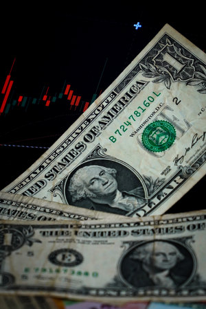 Us America dollar cash money banknoteの写真素材