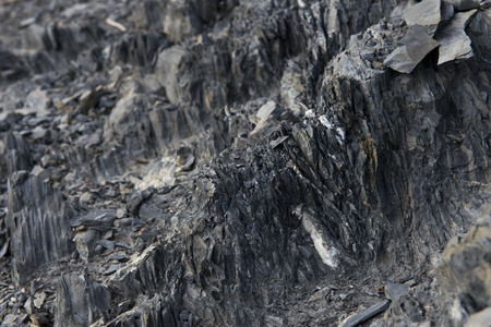 rock stone schistose,texture of the rock. Close-up.の写真素材