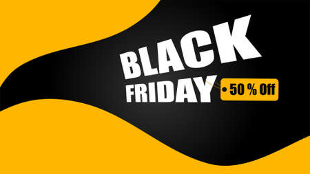 Advertising art of Black Friday promotion campaign.のイラスト素材