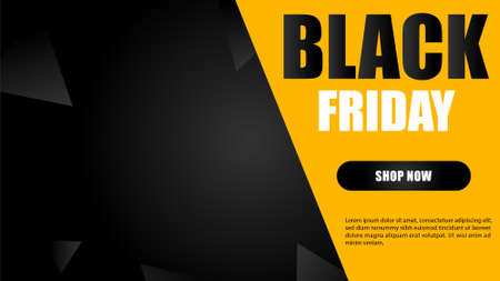 Advertising art of Black Friday promotion campaign.のイラスト素材