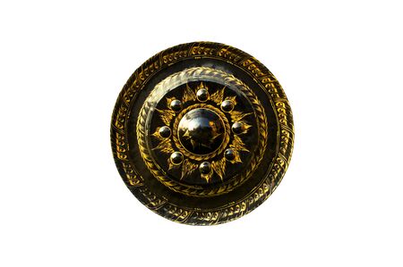 Gong with painting 