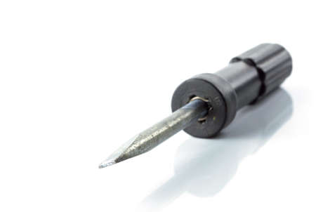 Screwdriver isolated on white backgroundの写真素材