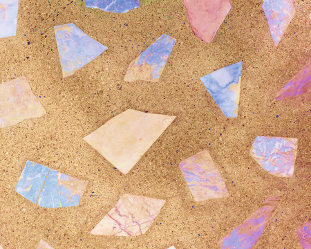 Background of stone floor textureの写真素材