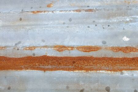 Old rusty zinc