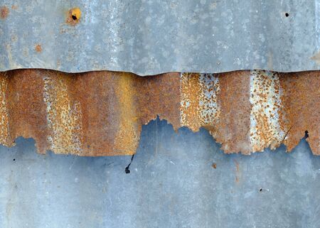 Old rusty steel
