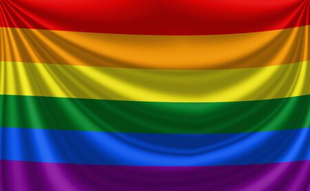 Rainbow gay pride flag