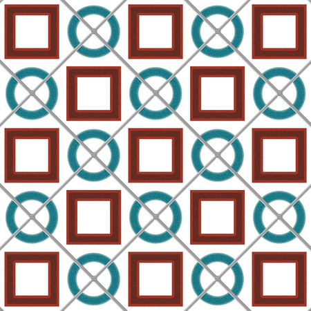 Tiles texture for backgroundの写真素材