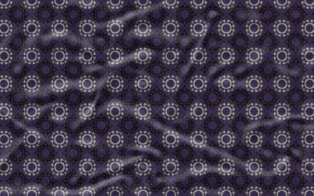 Abstract background pattern made from chintz material fragment as a background