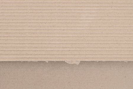 Corrugated Cardboard Textureの写真素材