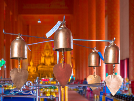 Beautiful Temple and Buddha statue in Thailand.のeditorial素材