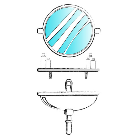 bathroomのイラスト素材