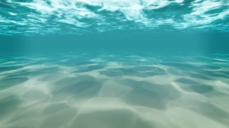 under ,water , background,sea,ocean,deep,blue,light,sandの写真素材