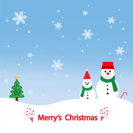 merry christmasのイラスト素材