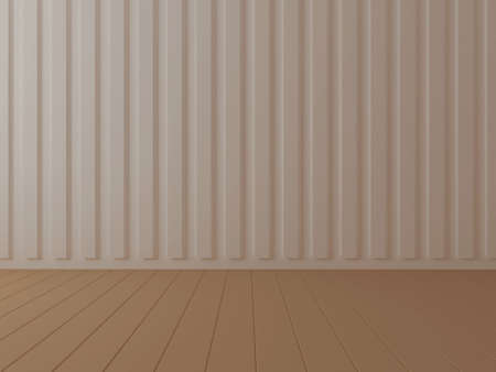 outdoor wall and floor color vintage 3d renderingの写真素材