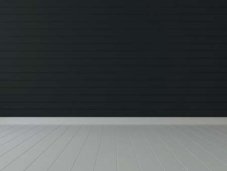 outdoor wall and floor color vintage 3d renderingの写真素材
